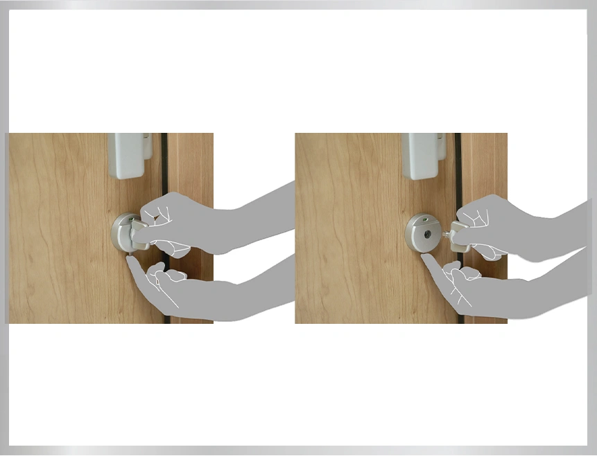 GIESTA_UNIQUE_06 Removable thumb-turn