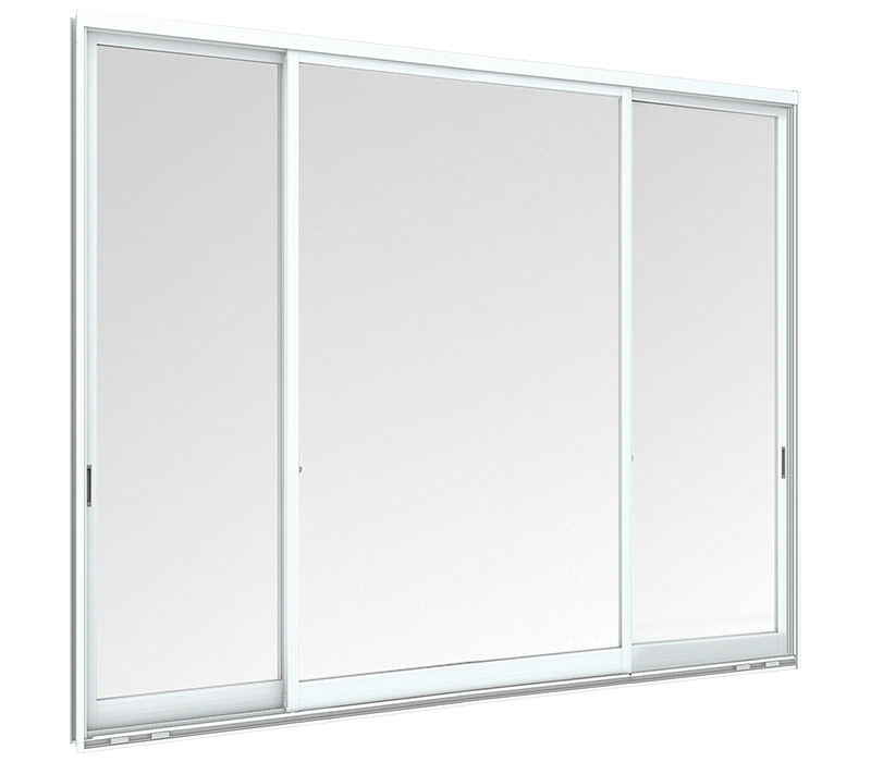 Sliding Window 3 Panels on 2 Tracks (SFS)