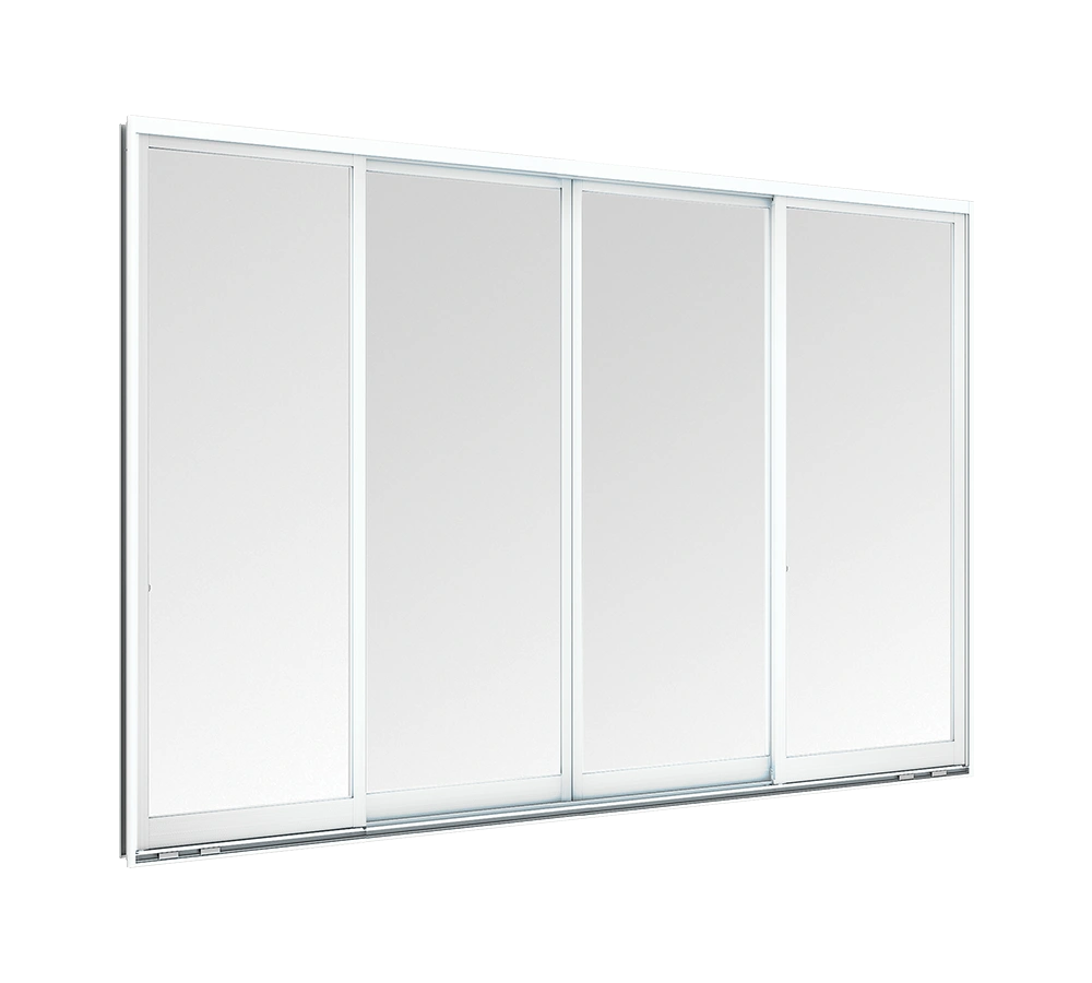 VIEW & VIEW PLUS Sliding Window 4 Panels on 2 Tracks (FSSF)
