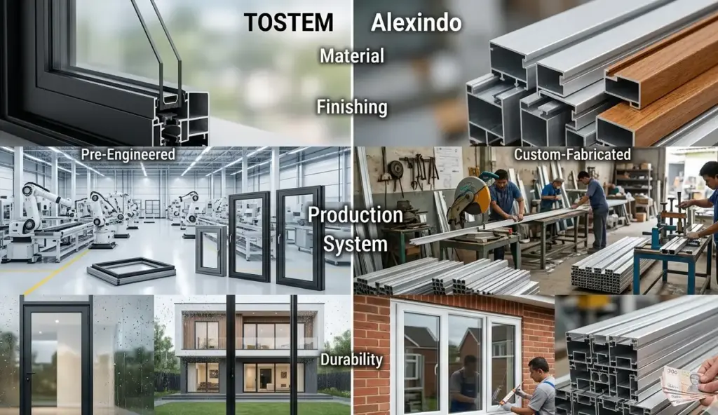 tostem vs alexindo