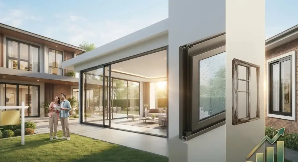 Pintu Aluminium Premium