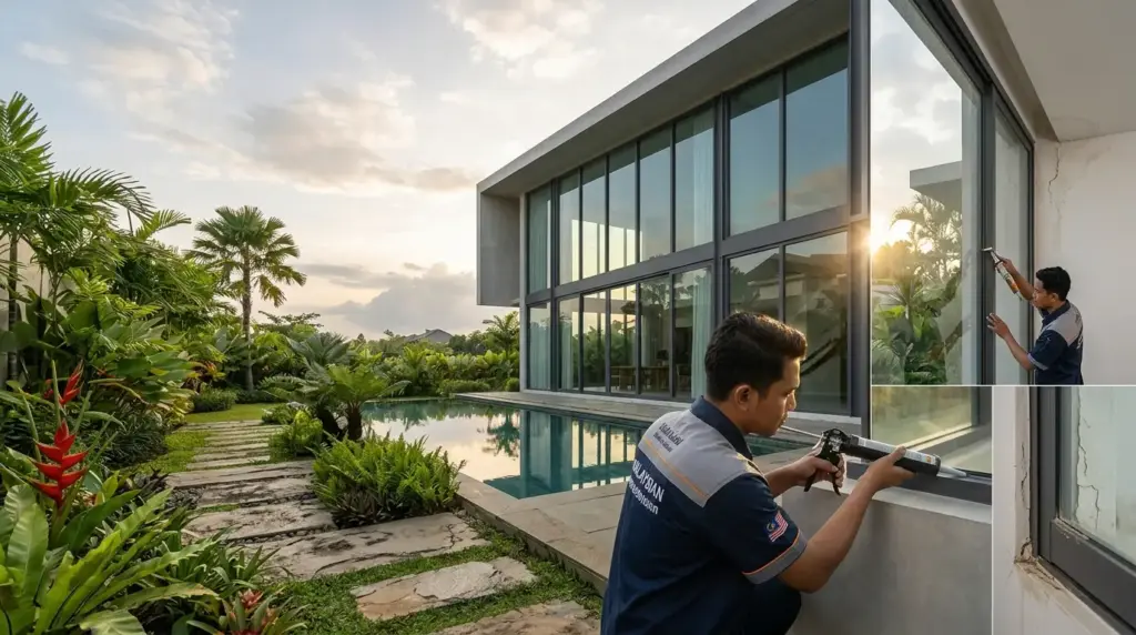 Sealant Jendela Aluminium