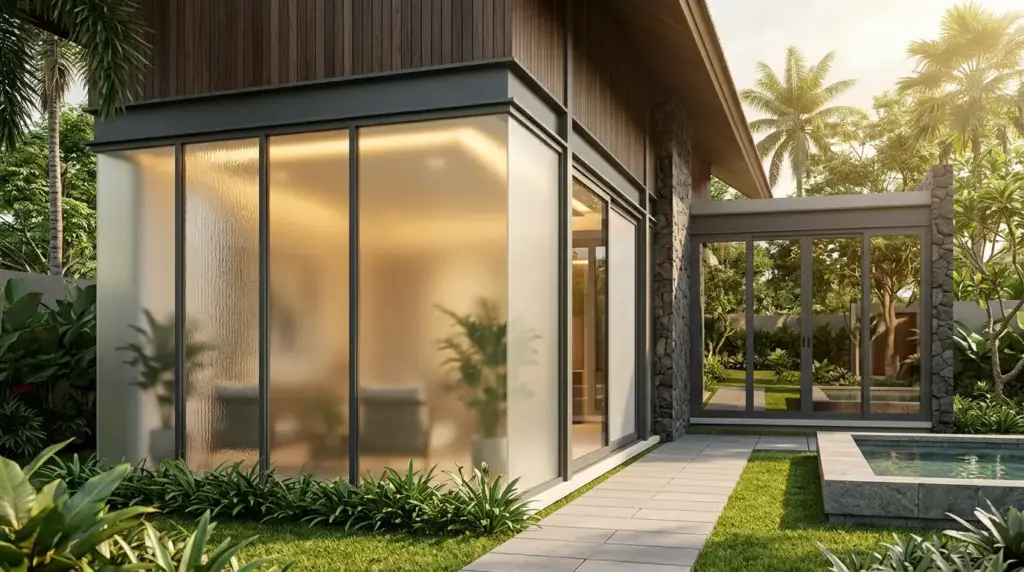 kaca privasi rumah