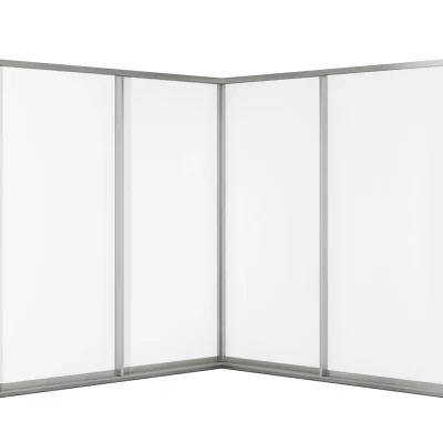 GRANTS Corner Sliding Door 3+3 Panels on 3 Tracks