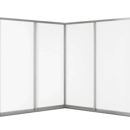 GRANTS Corner Sliding Door 3+3 Panels on 3 Tracks