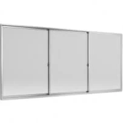 ATIS Sliding Door 3 Panels on 2 Tracks