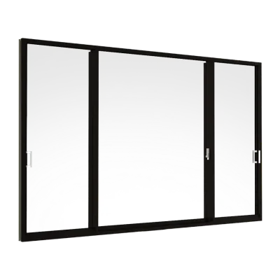 GRANTS_DOORS_NATURAL BLACK_SLIDING DOOR (3 PANELS ON 2 TRACKS) SFS