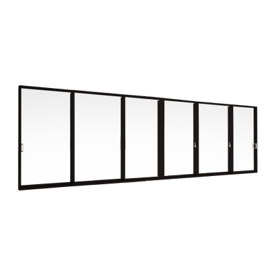 GRANTS_DOORS_NATURAL BLACK_SLIDING DOOR (6 PANELS ON 3 TRACKS)