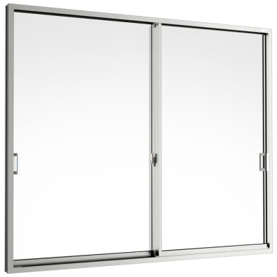 GRANTS_DOORS_NATURAL SILVER_SLIDING DOOR (2 PANELS ON 2 TRACKS)