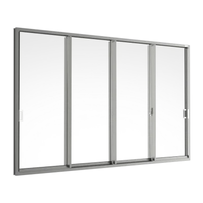 GRANTS_DOORS_NATURAL SILVER_SLIDING DOOR (4 PANELS ON 2 TRACKS)