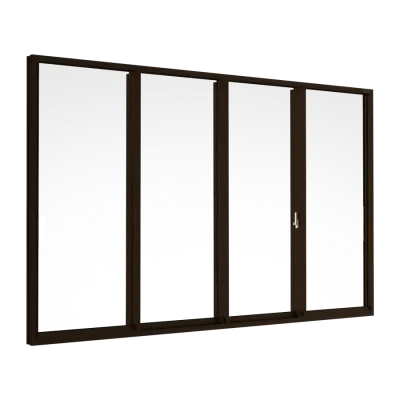 GRANTS Sliding Window 4 Panels on 2 Tracks