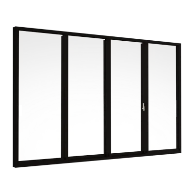 GRANTS Sliding Window 4 Panels on 2 Tracks