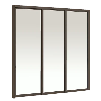Hanging Door 3 Panels on 3 Tracks FSS