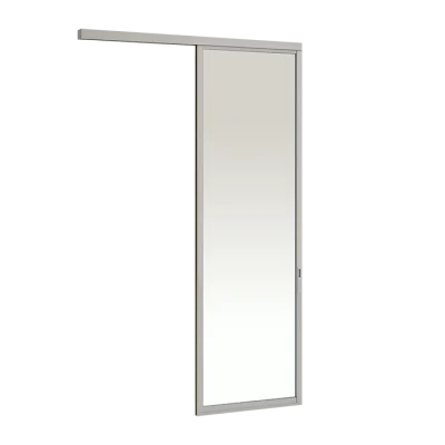 Hanging Door In Wall 1 Panel on 1 Track