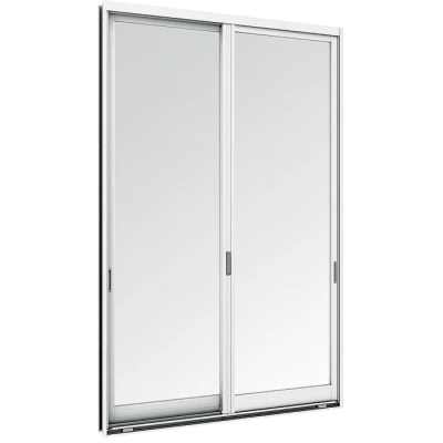 Interior Partition Door 2 Panels on 2 Tracks