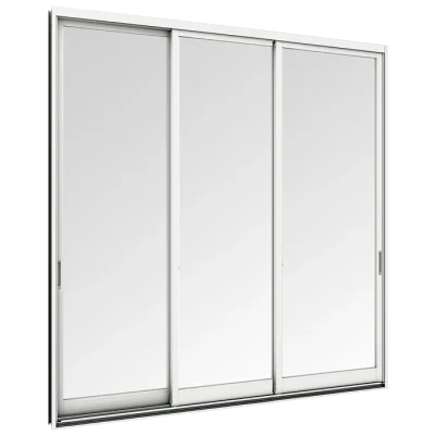 Interior Partition Door 3 Panels on 3 Tracks