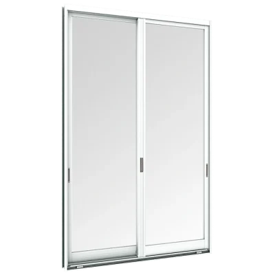 Interior Partition Door 2 Panels on 2 Tracks