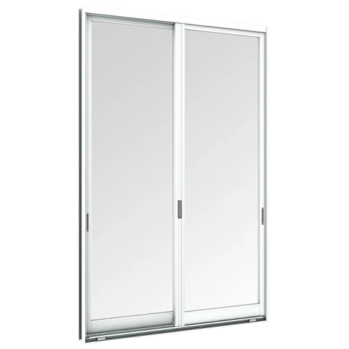 Interior Partition Door 2 Panels on 2 Tracks