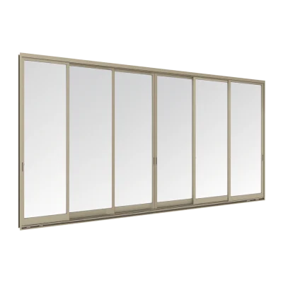 VIEW & VIEW PLUS Sliding Door 6 Panels on 3 Tracks