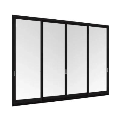 VIEW & VIEW PLUS Sliding Door 4 Panels on 2 Tracks