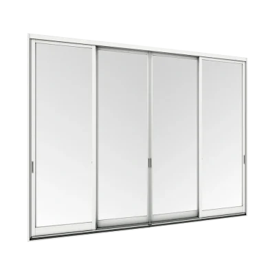 VIEW & VIEW PLUS Sliding Door 4 Panels on 2 Tracks