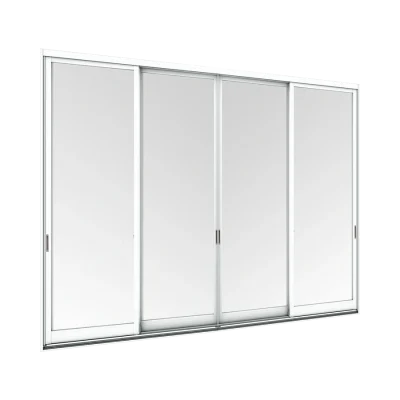 VIEW & VIEW PLUS Sliding Door 4 Panels on 2 Tracks