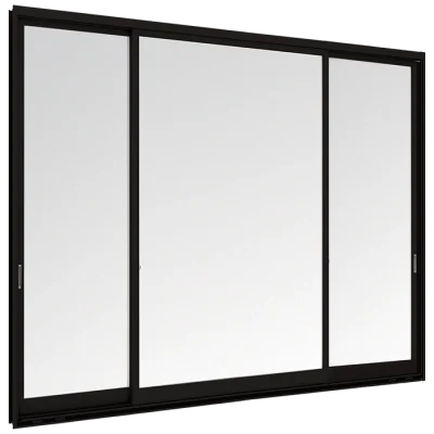 Sliding Window 3 Panels on 2 Tracks (SFS)
