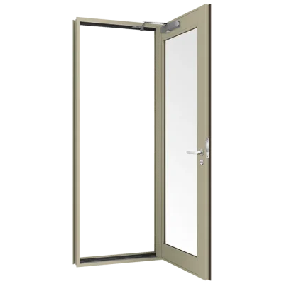 WE 70 Swing Door Out Swing Single