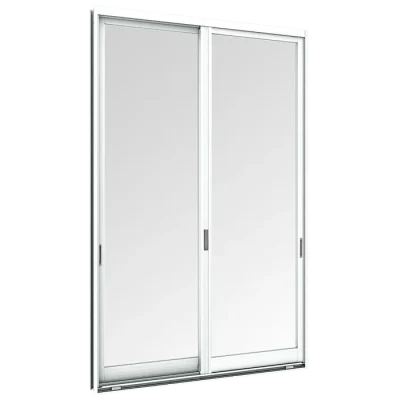 WE 70 Sliding Door Entrance 2 Panels on 2 Tracks