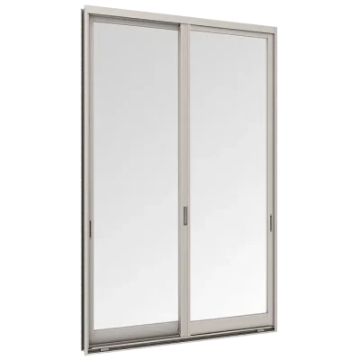 WE 70 Sliding Door Entrance 2 Panels on 2 Tracks