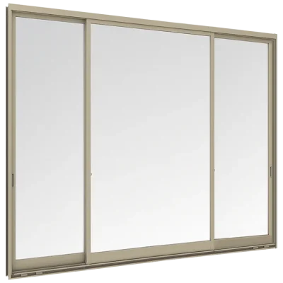 WE 70 Sliding Window 3 Panels on 2 Tracks (SFS)