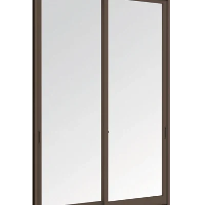 WE PLUS Sliding Door 2 Panels on 2 Tracks
