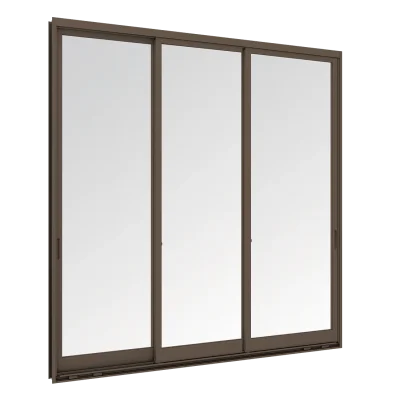 WE PLUS Sliding Window 3 Panels on 3 Tracks