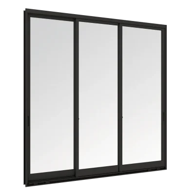 WE PLUS Sliding Window 3 Panels on 3 Tracks