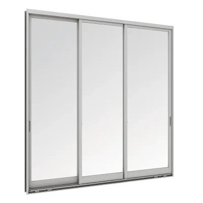 WE PLUS Sliding Window 3 Panels on 3 Tracks