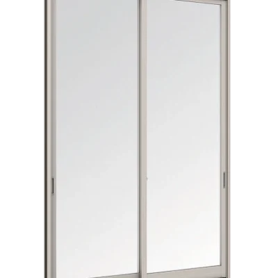 WE PLUS Sliding Door 2 Panels on 2 Tracks
